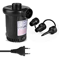 Deeplee Bomba de Aire Eléctrica- Inflador Eléctrico 150W de Alta Potencia Colchones Inflables-deflactor para Piscinas…